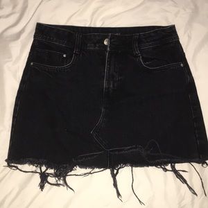 SOLD - Zara denim skirt size x small